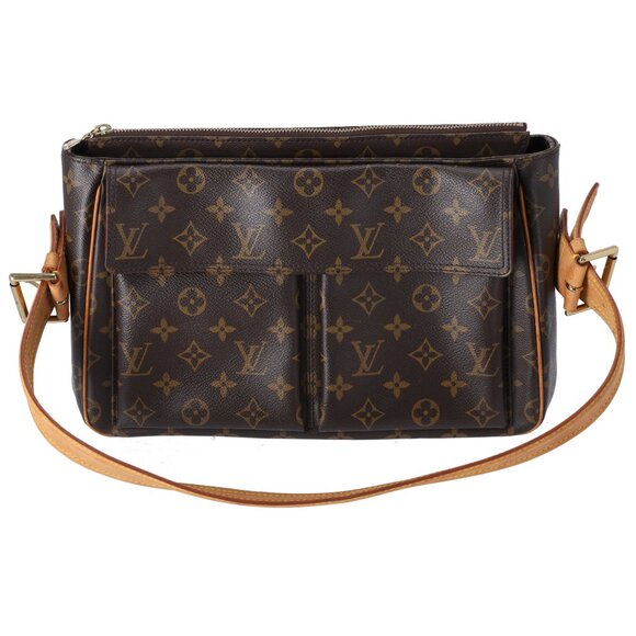 Louis Vuitton Viva Cite GM Monogram Shoulder Bag M51163 Brown - Picture 1 of 9